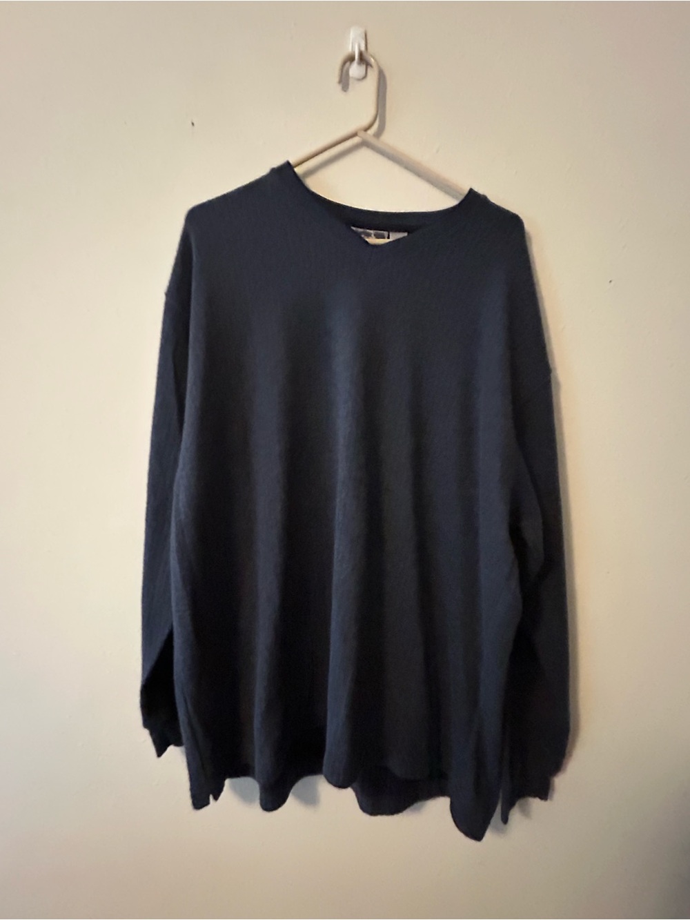 Farah Men's Navy Crewneck Sweater